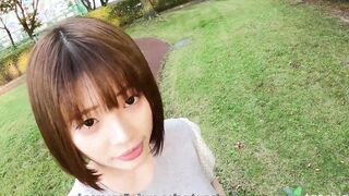 Japanese amateur Yuika Takigawa interview into UNCENSORED casting couch chat, Goddess adorable upskirt into masturbation film with sex toy. pt1