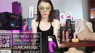 Sarah Sue Unboxing Mysterious Box of Sex Vibrators #2
