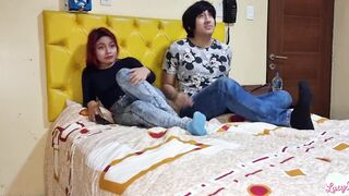 Watching Netflix and simmer down with your best friend is fine but fucking her twat is better