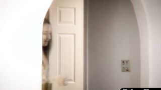 Young college sluts boned by two jocks during sorority hazing