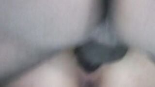 cunt with mouth is blindsided by long african dick from behind and dick into mouth on hotel bed