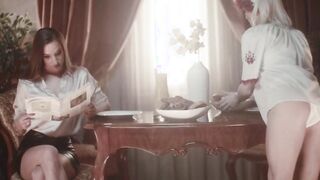 MIXEDX - Pervert Stepmother Amirah Adara Uses The Small Zazie Skymm For Her Sensual Needs