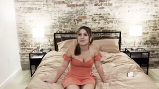 Casting Curvy: Tricking my Thick Step-Sister Photoshoot turns to Porn
