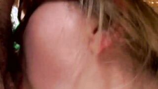 Amateur hubby gets banged by his aroused fiance Laura's nude body inside the living room