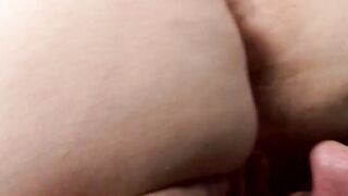 Amateur hubby gets banged by his aroused fiance Laura's nude body inside the living room