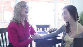 Private Milf - Ally Evans is seduced by Mom Nina Hartley
