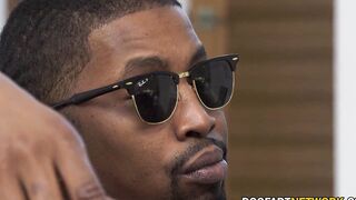 Jamie Michelle tests out Isiah Maxwell's biggest bbc