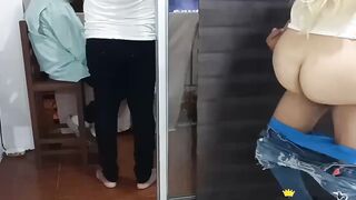 Fucking secretly, I take advantage and have sex with the wifey of my stepfather's friend, a bimbos with a huge booty Xvideos