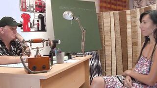 Old with huge boobies tries young rough dick # 6