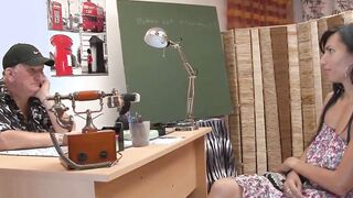 Old with huge boobies tries young rough dick # 6