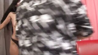 Old with huge boobies tries young rough dick # 6