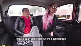 Fake Taxi Identical Sisters Lady Zee & Sandra Zee Screwed European Cabbie
