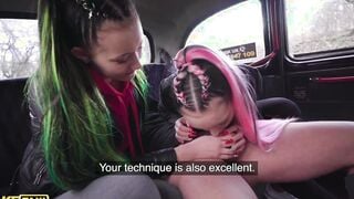 Fake Taxi Identical Sisters Lady Zee & Sandra Zee Screwed European Cabbie