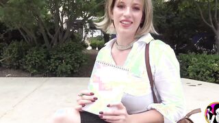 Huge boobies and booty voluptuous blonde mom fucks hardcore!