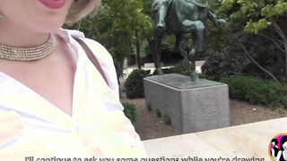 Huge boobies and booty voluptuous blonde mom fucks hardcore!