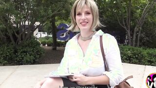 Huge boobies and booty voluptuous blonde mom fucks hardcore!