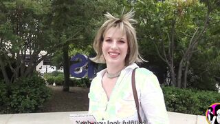 Huge boobies and booty voluptuous blonde mom fucks hardcore!