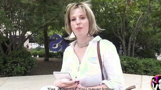 Huge boobies and booty voluptuous blonde mom fucks hardcore!