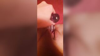 Fucking my soak twat