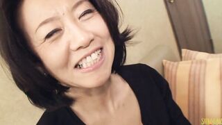 eastern older convinced to fucked so she receives a sloppy cummed into bed Junko Sakashita