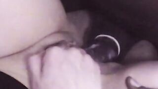 Amature blonde goddess blows bro's african penis inside the living room