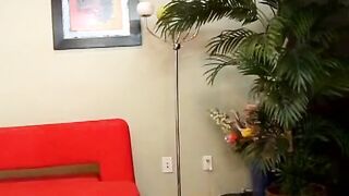 Long butt ebony chick Janae Fox Loves Sucking Off Raw Cock