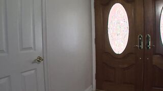 Big big black dick Leaves Big Tit White Snatch Dripping Into Thick Cumshot Cum