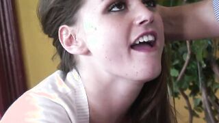 Inked dark hair Tori African fucks rough dick