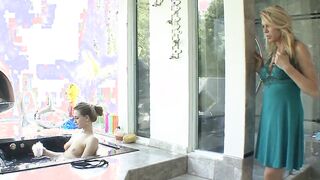 Girlfriends Cougar - Lesbians with huge boobies Delilah Blue and