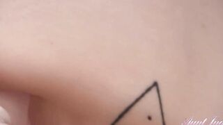 AuntJudys - 38yo Bushy Twat cougar Tess inside Silky Pink Underwear