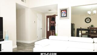MYLF - Big Tit Cougar Has Phone Sex With Dildos And Orgasm