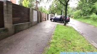 PublicAgent HD Frustrated British housewife gets hard sex inside her garage