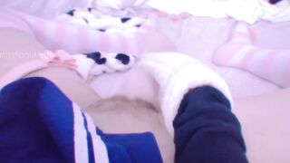 Amateur ginger school girl teens masturbates with fake cunt Cartoon uncensored japanese Real orgasm