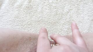 Private masturbation anal and clitoris