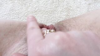 Private masturbation anal and clitoris