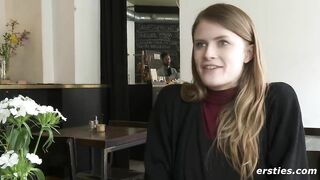 Teens Lucy Legs up . Cunt Stretched - Ersties