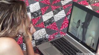 Cream On Masturbating Watching My Videos 