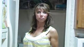 cougar with long lips and clitoris has LONG Orgasms