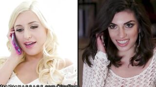 Natasha Nice & Gf Make College 19 Yo Pledge two Snatch Licking