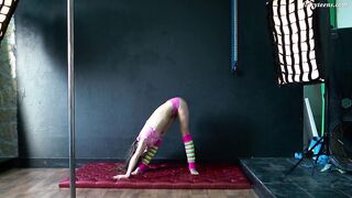 Hottest nude gymnastics and spreads from Christina
