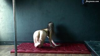 Hottest nude gymnastics and spreads from Christina