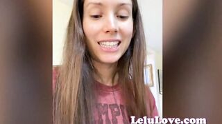 Private pornstar behind the porn scenes life w/ facial creampie flashing sex toy fun pregnancy belly & lots more... - Lelu Love