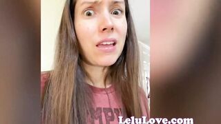 Private pornstar behind the porn scenes life w/ facial creampie flashing sex toy fun pregnancy belly & lots more... - Lelu Love
