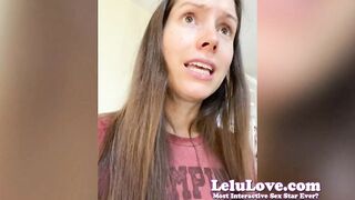Private pornstar behind the porn scenes life w/ facial creampie flashing sex toy fun pregnancy belly & lots more... - Lelu Love