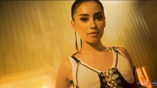 Slender bimbos Aria Lee bares all to offer you some actions
