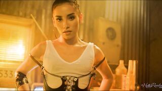 Slender bimbos Aria Lee bares all to offer you some actions