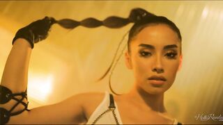 Slender bimbos Aria Lee bares all to offer you some actions