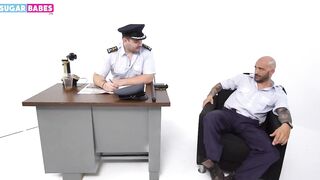 Sugarbabestv : Greek Police officer fucks dark hair long hooters chick
