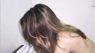 BlondeLiberal - Part one-two. Private recording with 2 men doing double penetration, fisting and anal with me, and smearing me with chocolate and cum- Trailer