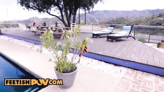 Casey Calvert turf job and backdoor action